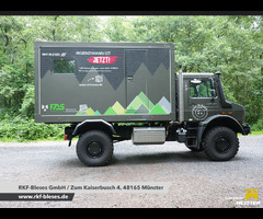 Mercedes-Benz Unimog U4023 Wohnmobil & FAS Expedition Wohnkabinenbau